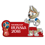 Сувенир на присоске  "Забивака" красный